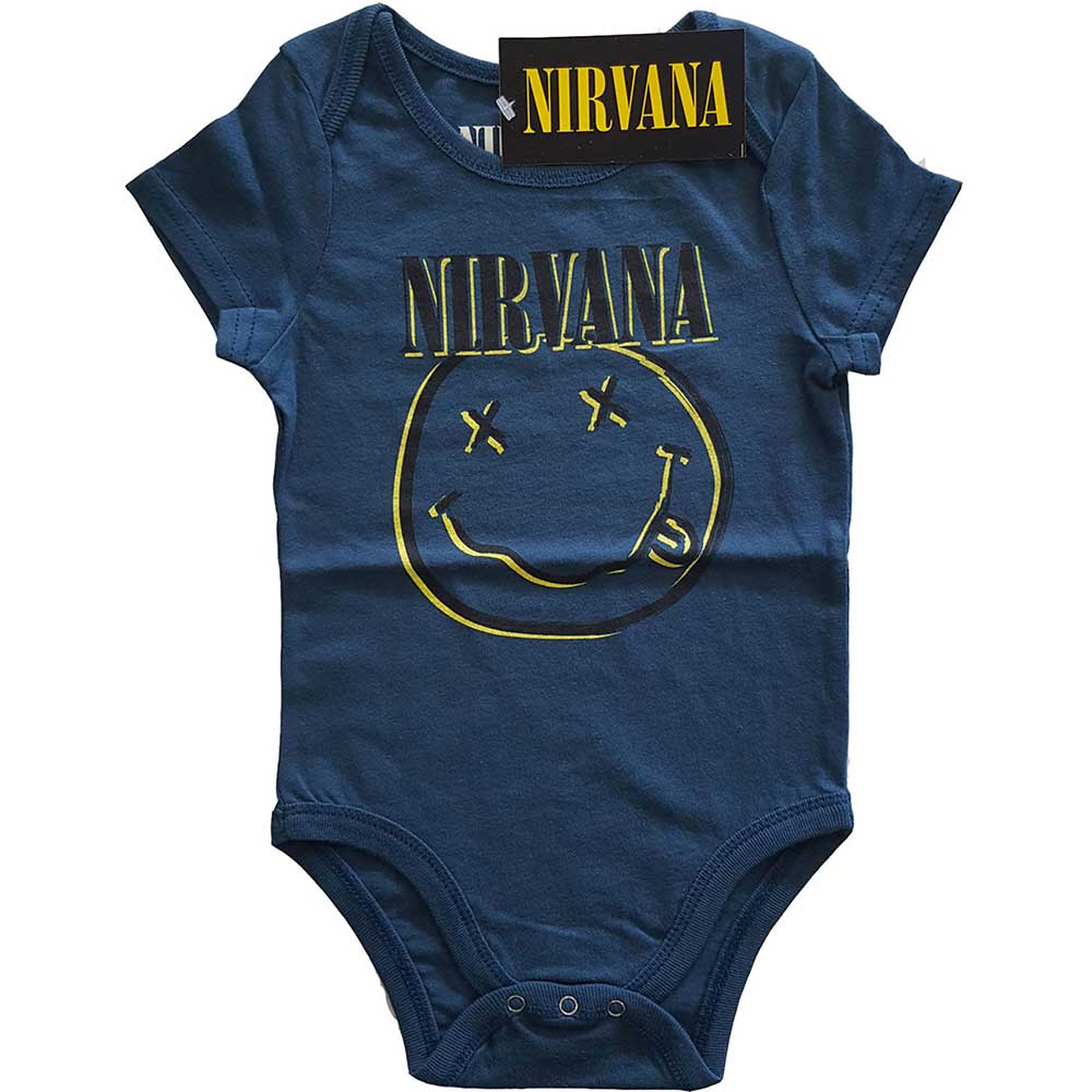 Nirvana Kids Baby Grow: Inverse Happy Face Babypakje