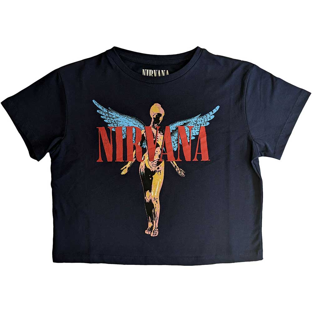 Nirvana Ladies Crop Top: Angelic Crop Top