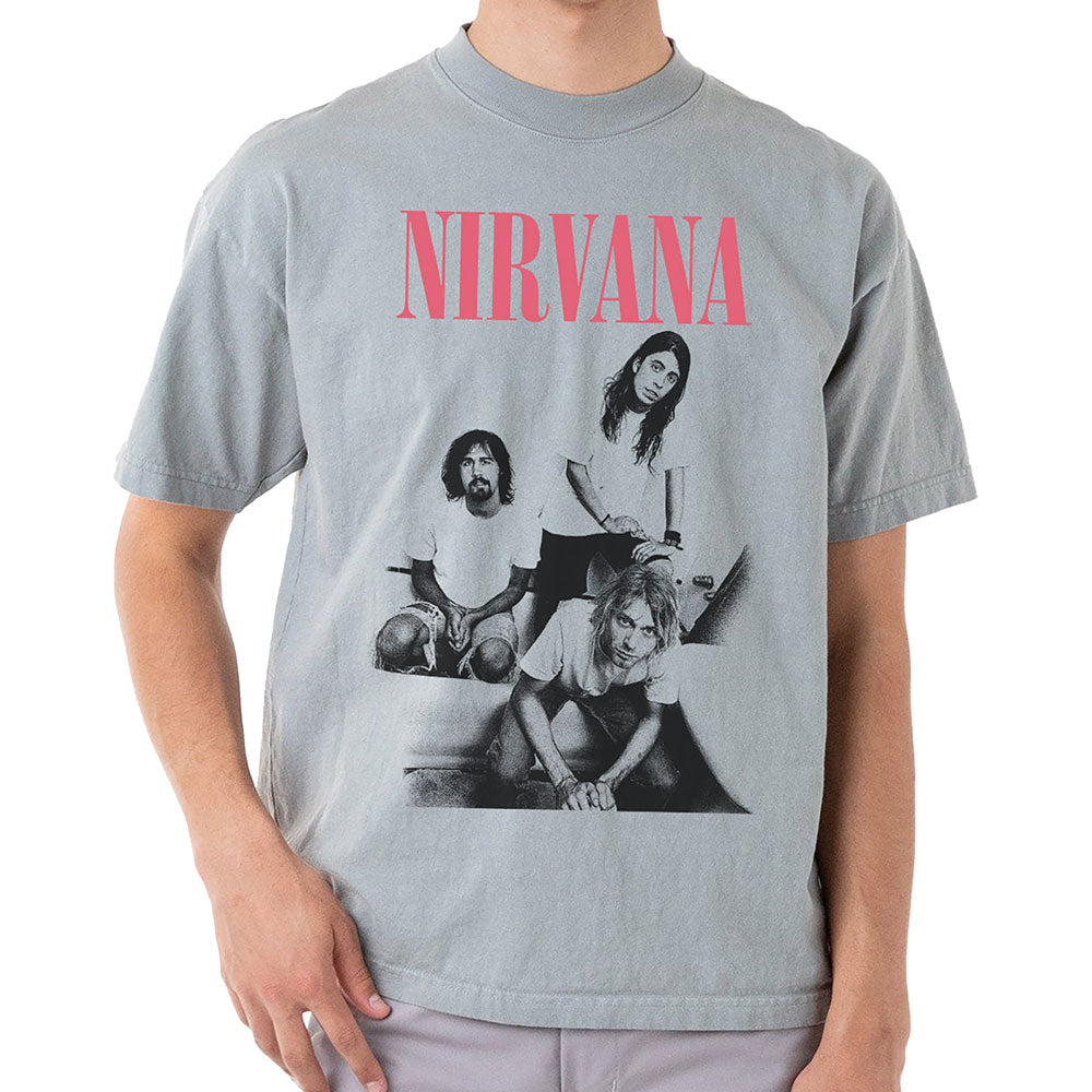 Nirvana Unisex T-Shirt: Bathroom Photo T-Shirt