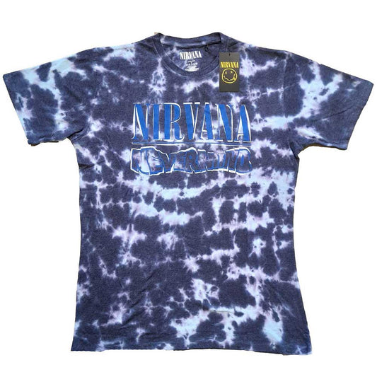 Nirvana Kids T-Shirt: Nevermind Wavy Logo (Wash Collection) T-Shirt