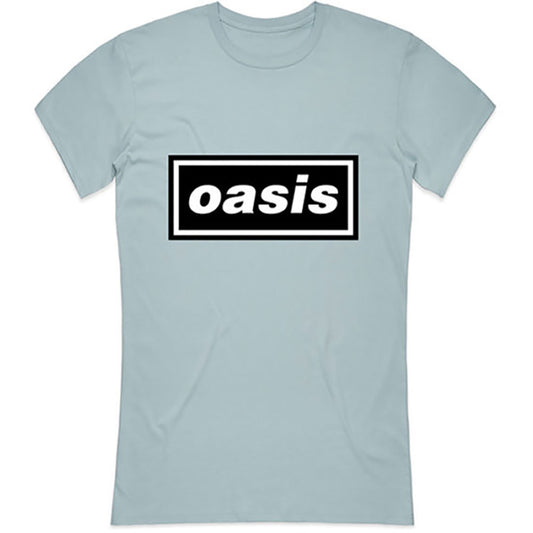 Oasis Ladies T-Shirt: Decca Logo T-Shirt