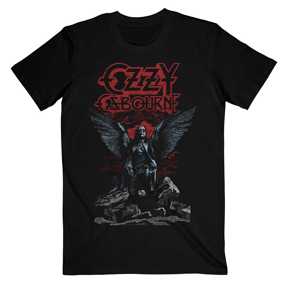 Ozzy Osbourne Unisex T-Shirt: Angel Wings T-Shirt