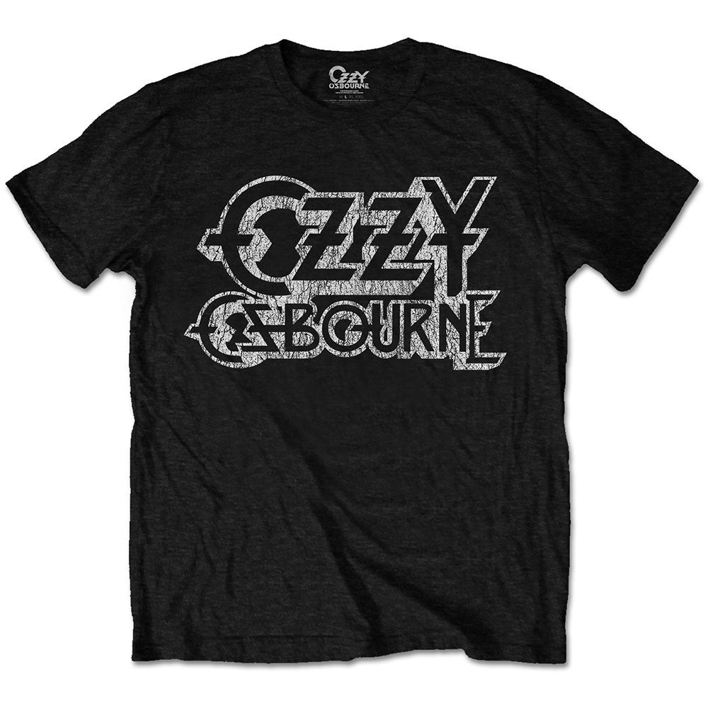 Ozzy Osbourne Unisex T-Shirt: Vintage Logo T-Shirt
