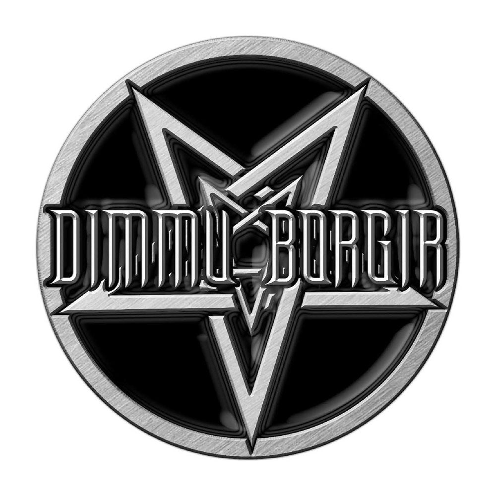 Dimmu Borgir Pin Badge: Pentagram (Enamel In-Fill) Speld