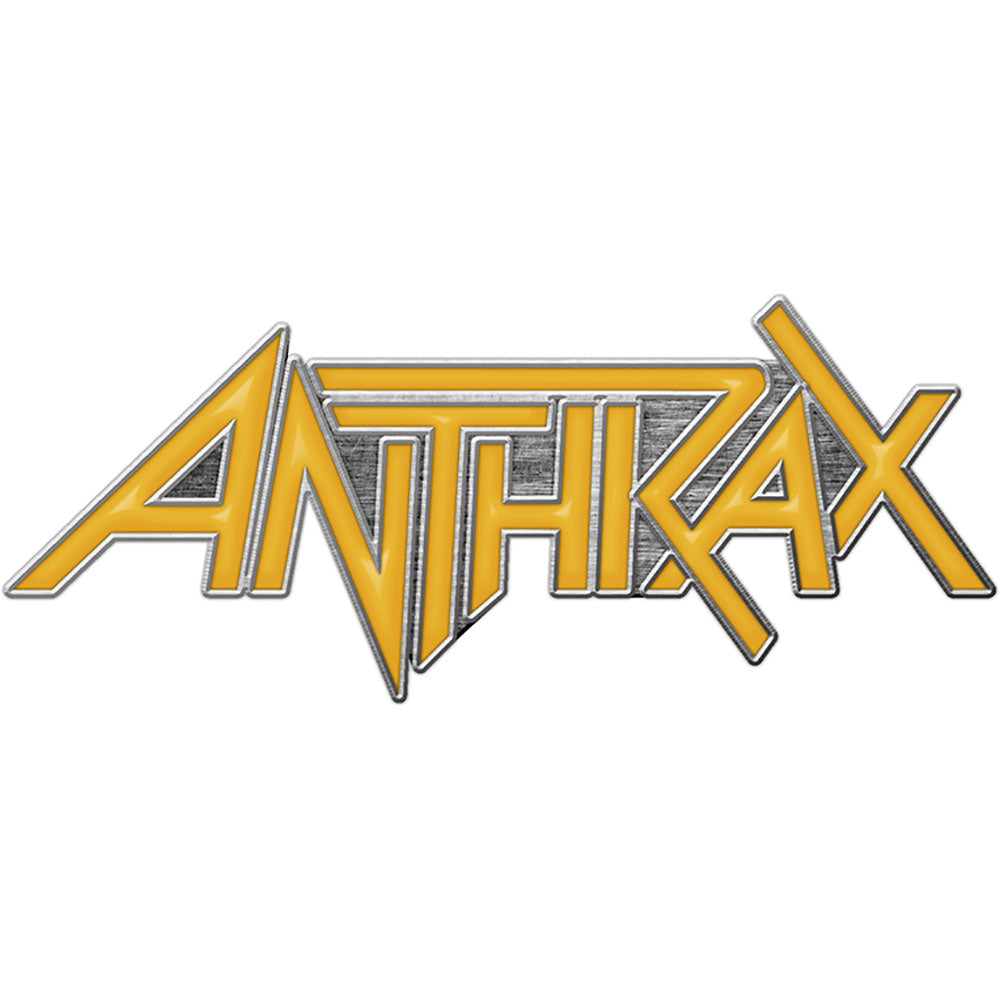 Anthrax Pin Badge: Logo (Enamel In-Fill) Speld