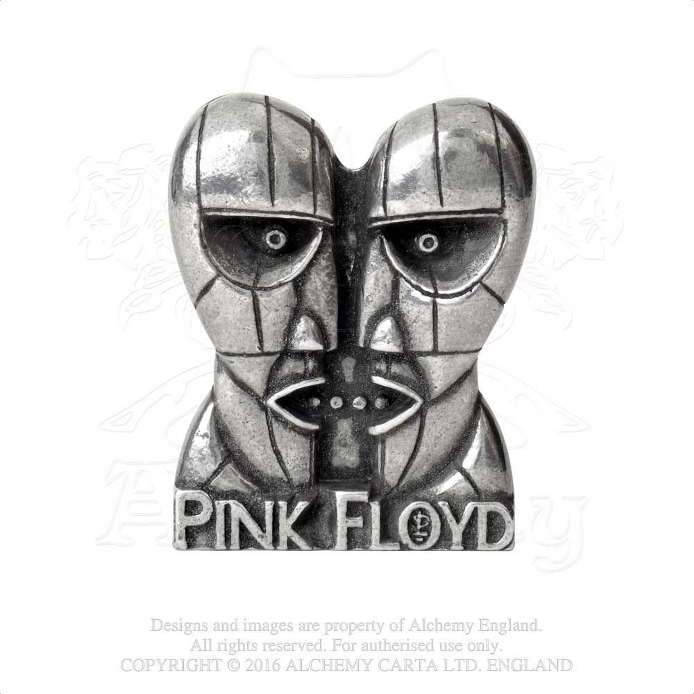 Pink Floyd Pin Badge: Division Bell Heads Speld