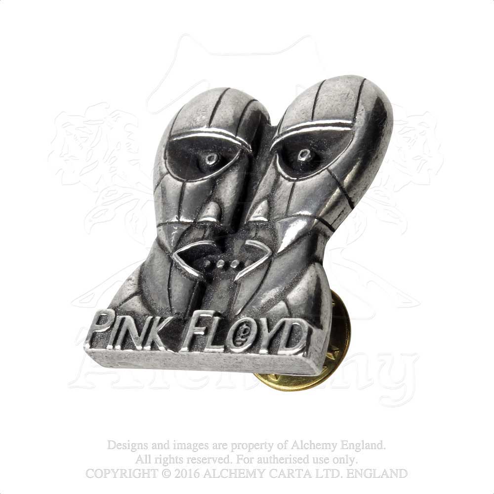 Pink Floyd Pin Badge: Division Bell Heads Speld
