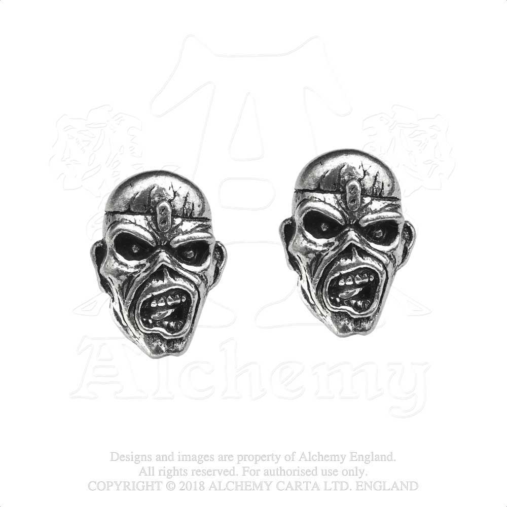 Iron Maiden Stud Earrings: Piece of Mind Eddie Stud oorbellen
