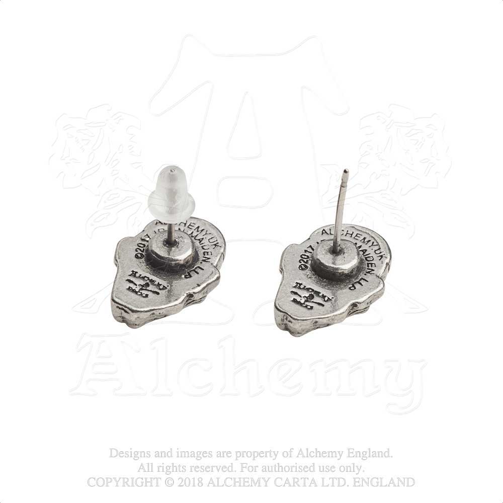 Iron Maiden Stud Earrings: Piece of Mind Eddie Stud oorbellen