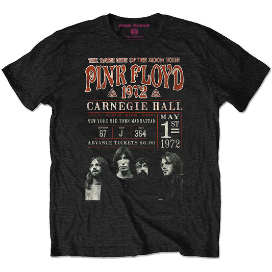 Pink Floyd Unisex T-Shirt: Carnegie '72 (Eco-Friendly) T-Shirt