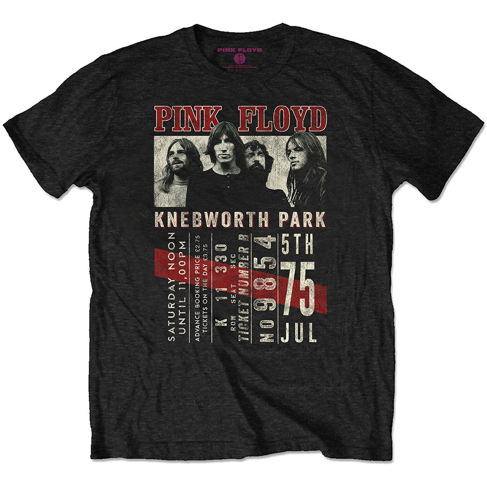 Pink Floyd Unisex T-Shirt: Knebworth '75 (Eco-Friendly) T-Shirt