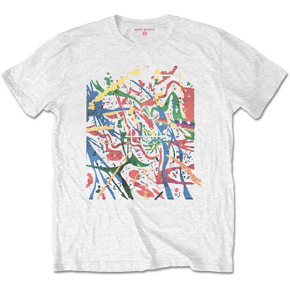 Pink Floyd Unisex T-Shirt: Pollock Prism T-Shirt