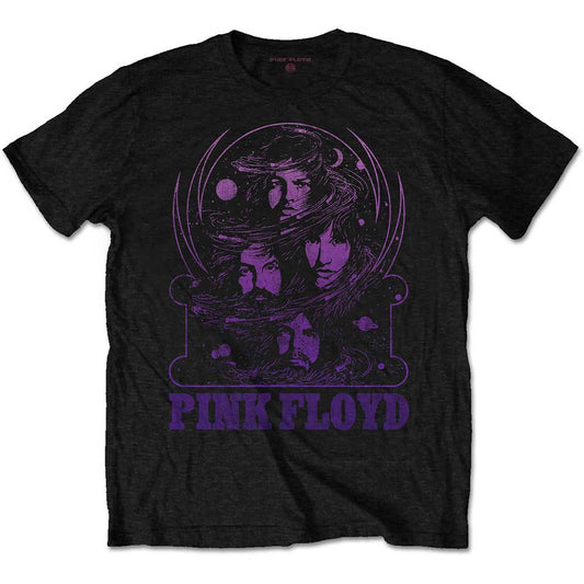 Pink Floyd Unisex T-Shirt: Purple Swirl T-Shirt