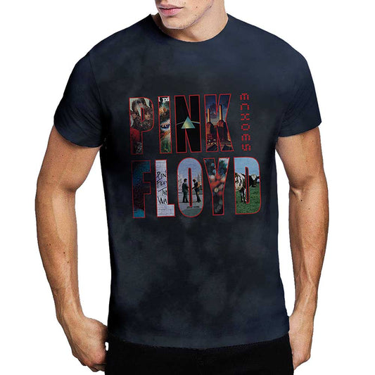 Pink Floyd Unisex T-Shirt: Echoes Album Montage (Wash Collection) T-Shirt