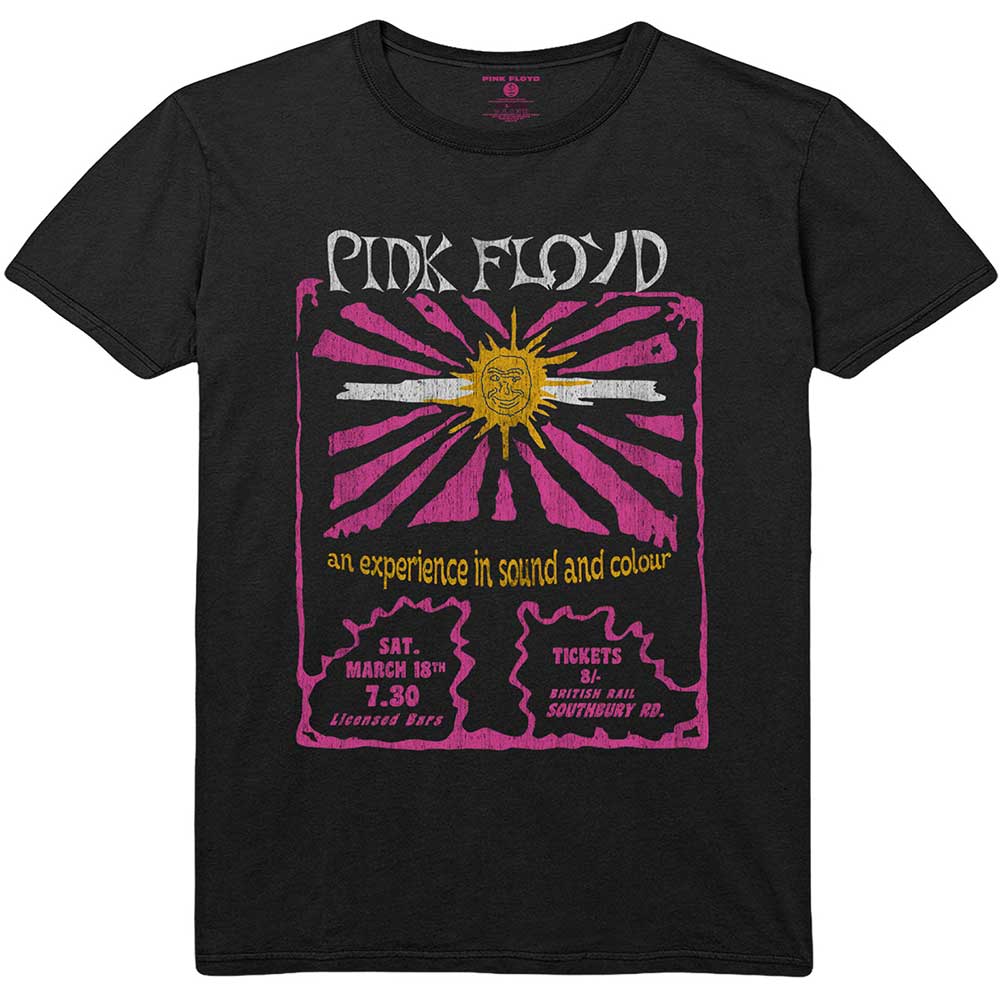 Pink Floyd Unisex T-Shirt: Sound & Colour T-Shirt