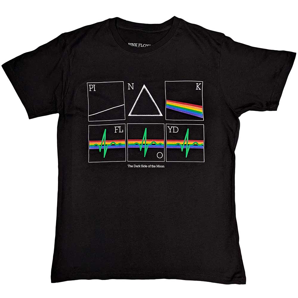 Pink Floyd Unisex T-Shirt: Prism Heart Beat T-Shirt