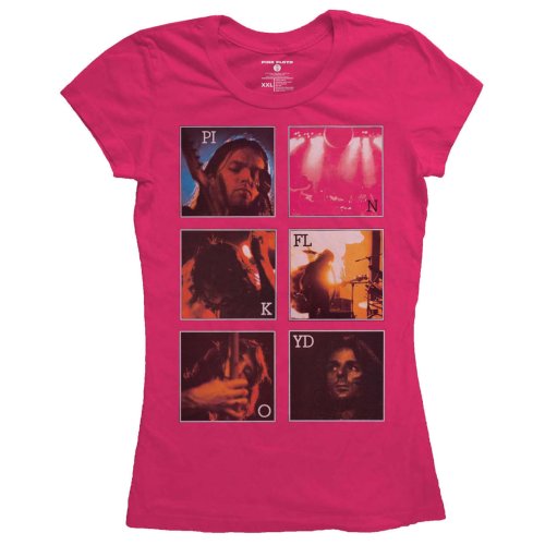 Pink Floyd Ladies T-Shirt: Live Poster T-Shirt