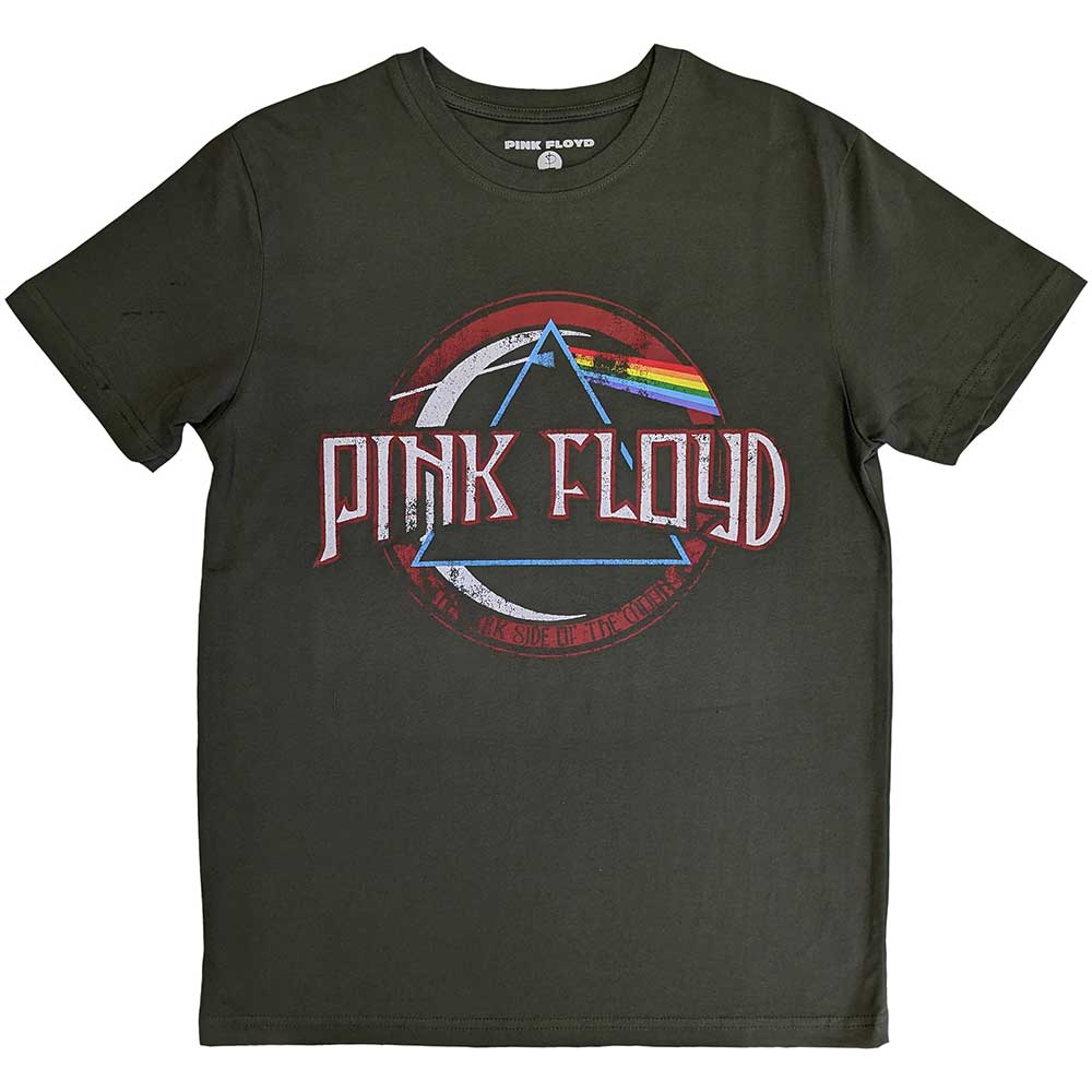 Pink Floyd Unisex T-Shirt: Vintage Dark Side of the Moon Seal T-Shirt