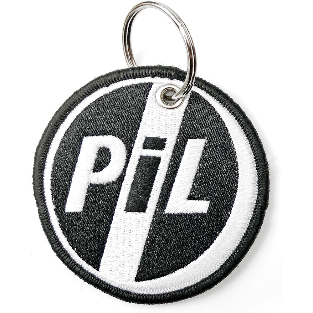 PIL (Public Image Ltd) Keychain: Circle Logo (Double Sided Patch) Sleutelhanger