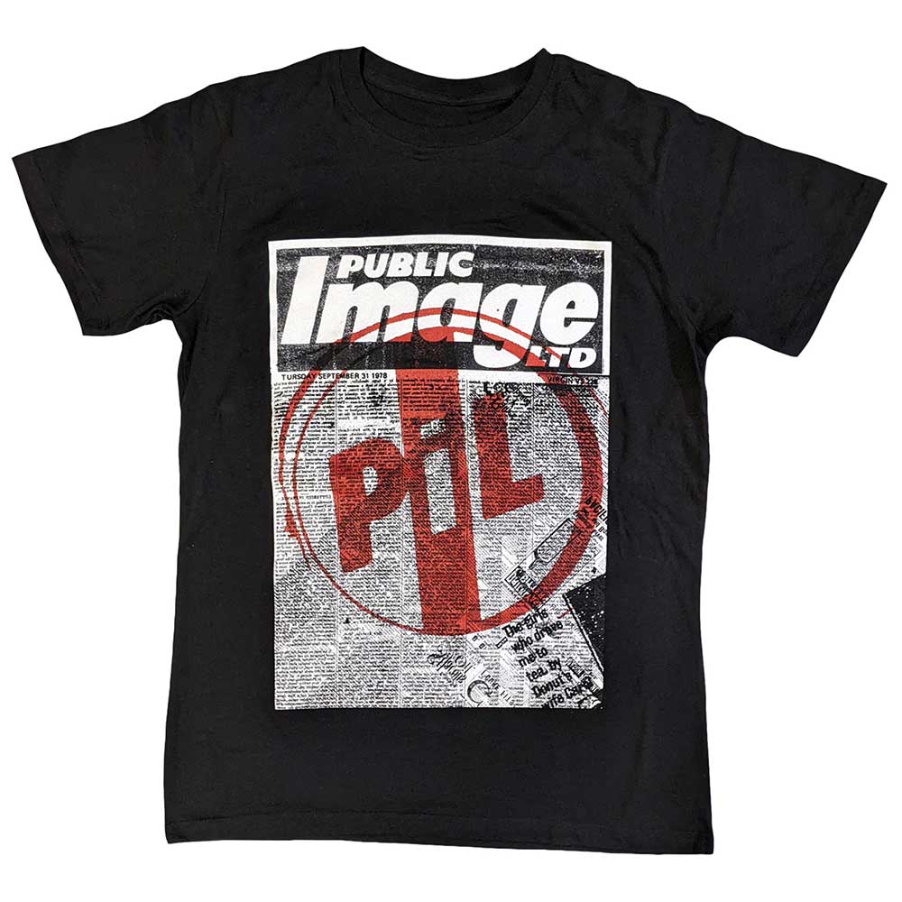 PIL (Public Image Ltd) Unisex T-Shirt: Poster T-Shirt