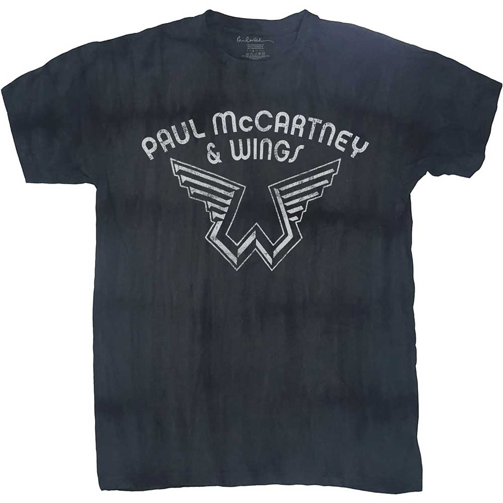 Paul McCartney Unisex T-Shirt: Logo (Wash Collection) T-Shirt