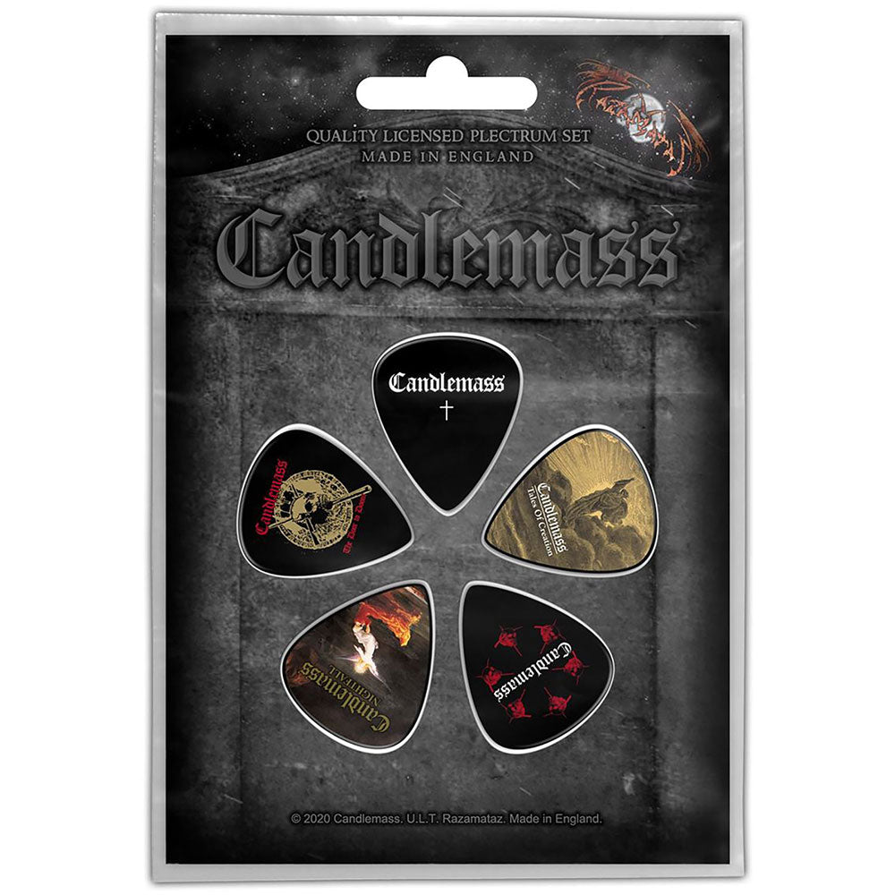 Candlemass Plectrum Pack: Gravestone Set plectrums