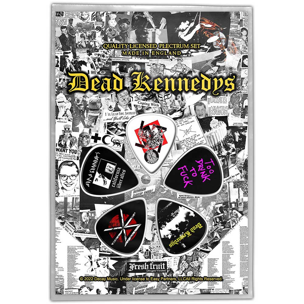 Dead Kennedys Plectrum Pack: Fresh Fruit Set plectrums