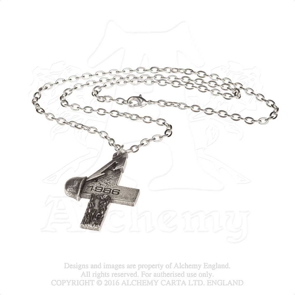 Metallica Pendant: Master of Puppets 1986 Cross Pendant