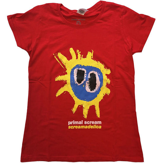 Primal Scream Ladies T-Shirt: Screamadelica T-Shirt