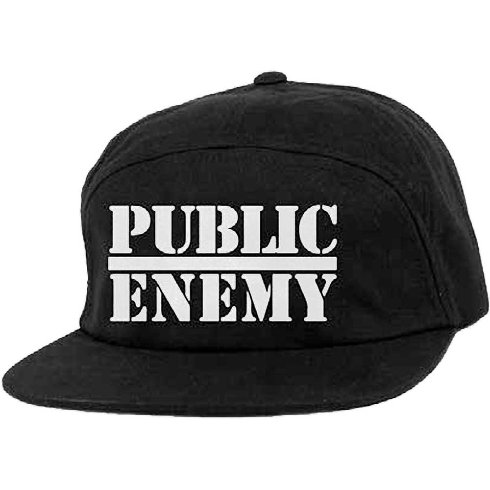 Public Enemy Unisex Camper Cap: Logo Camper Cap