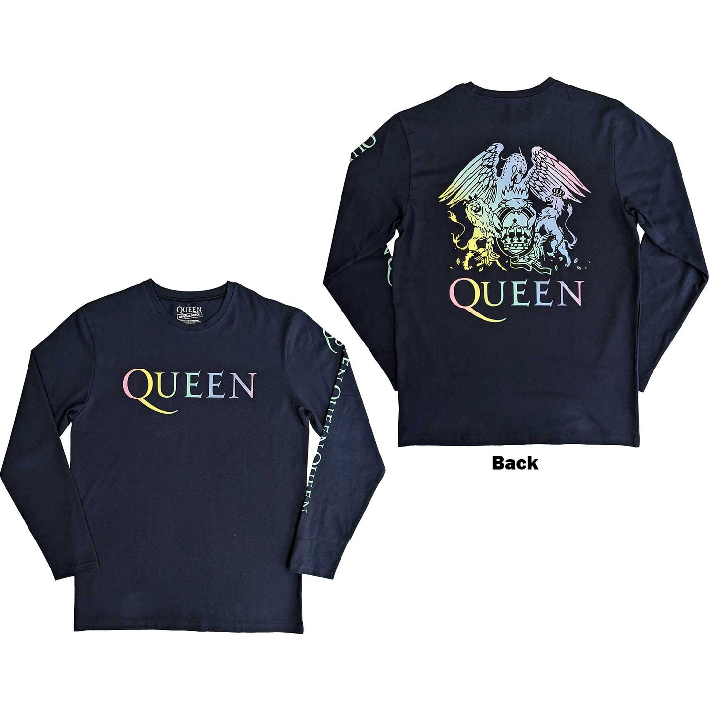 Een foto van een Long Sleeve T-Shirt van Queen.
