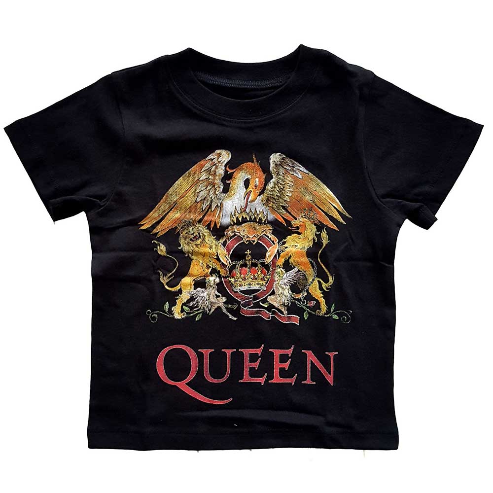 Queen Kids Toddler T-Shirt: Classic Crest Toddler T-Shirt