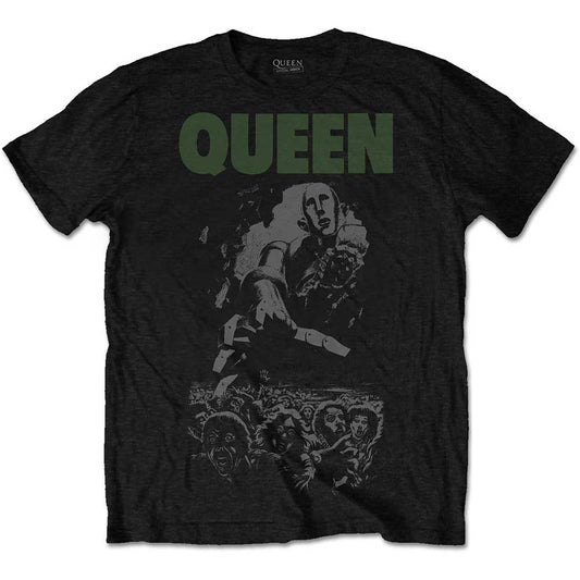 Queen Unisex T-Shirt: News of the World 40th Full Cover T-Shirt