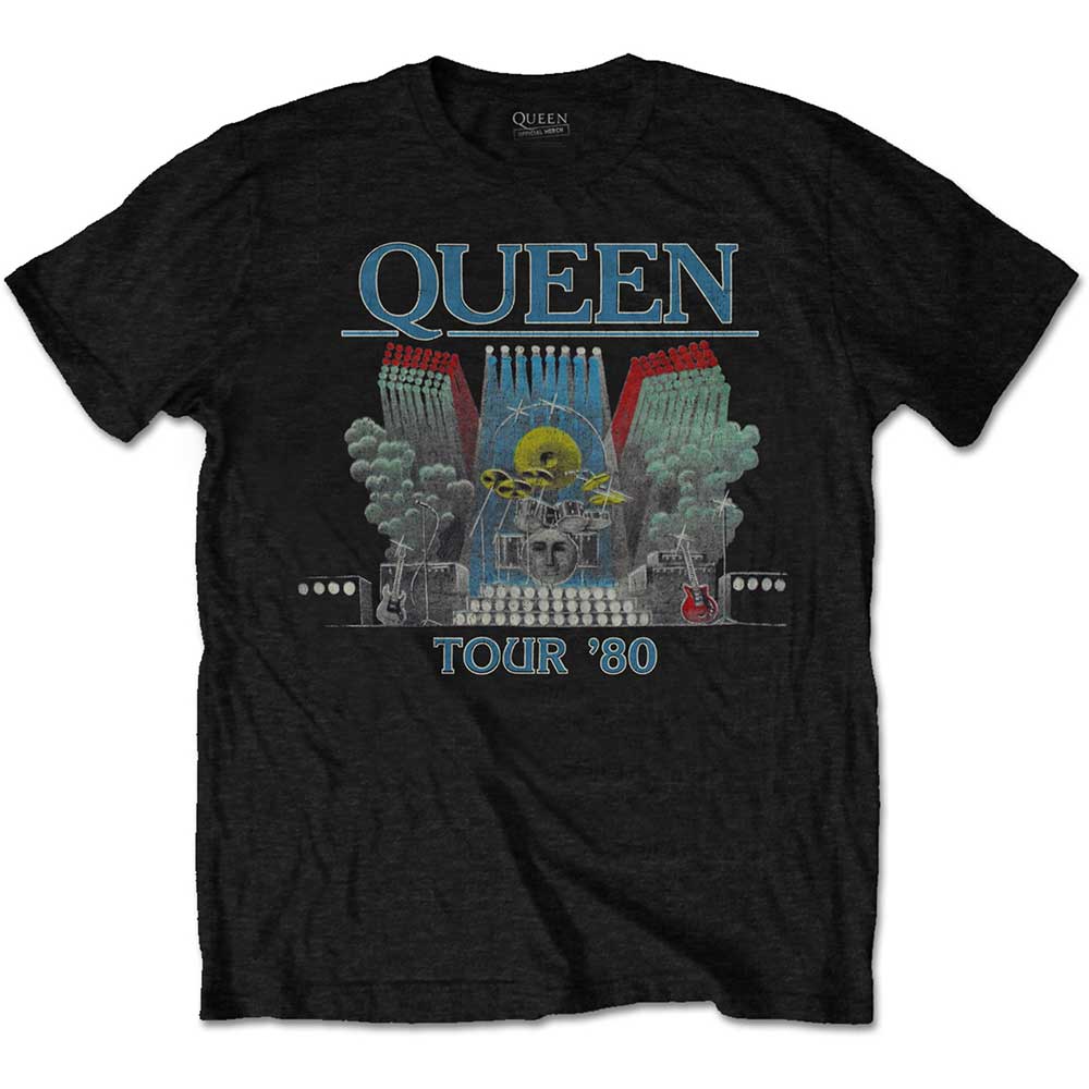 Queen Unisex T-Shirt: Tour '80 T-Shirt
