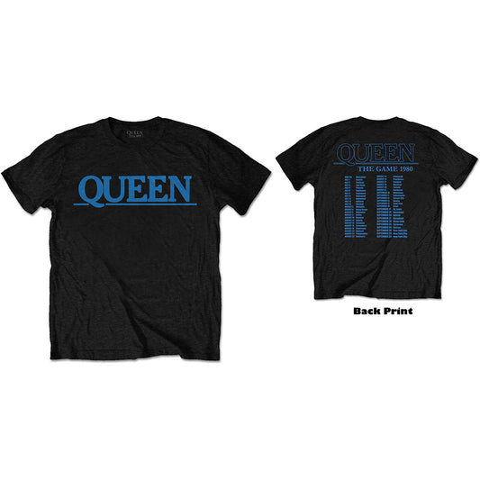 Queen Unisex T-Shirt: The Game Tour (Back Print) T-Shirt