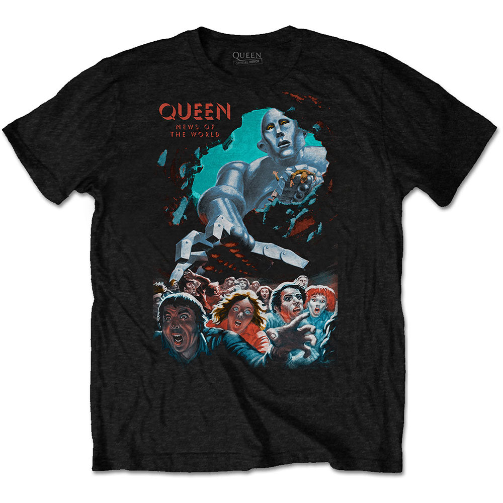 Queen Unisex T-Shirt: News Of The World Vintage T-Shirt