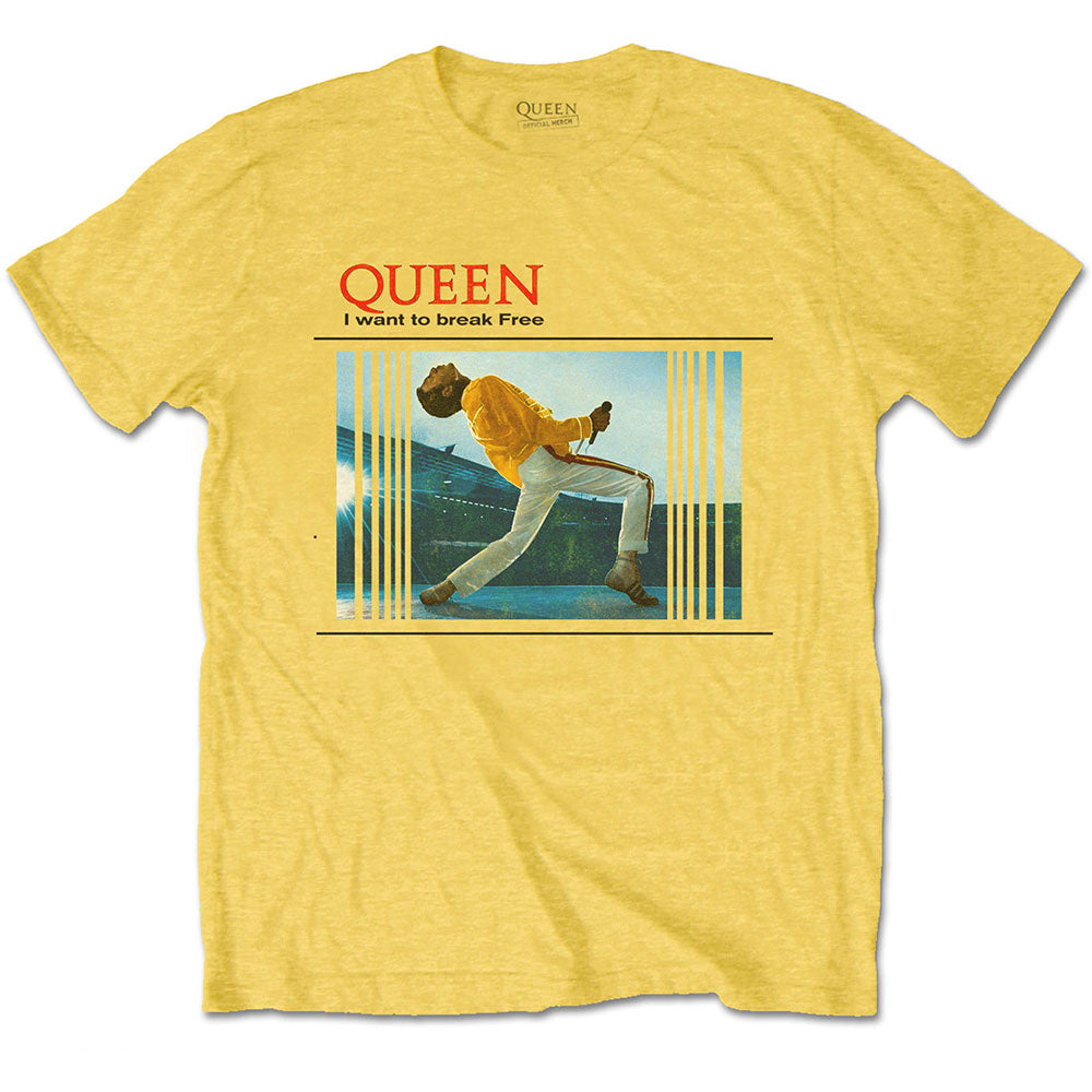 Queen Unisex T-Shirt: Break Free T-Shirt