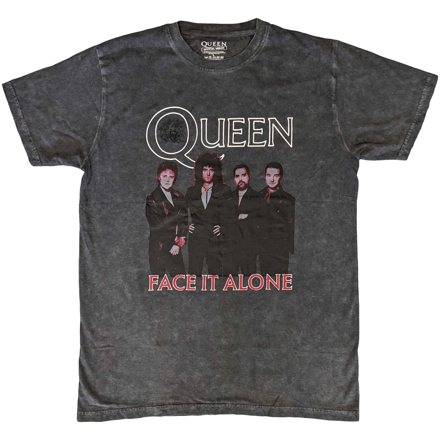 Een foto van een T-Shirt van Queen.