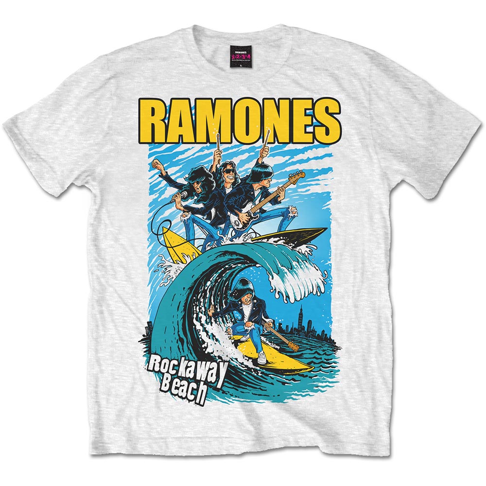 Ramones Unisex T-Shirt: Rockaway Beach T-Shirt