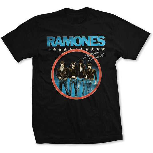 Ramones Unisex T-Shirt: Circle Photo T-Shirt
