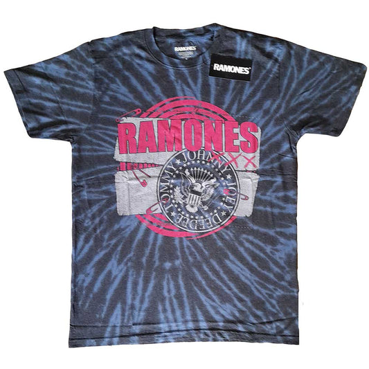 Ramones Unisex T-Shirt: Punk Patch (Wash Collection) T-Shirt