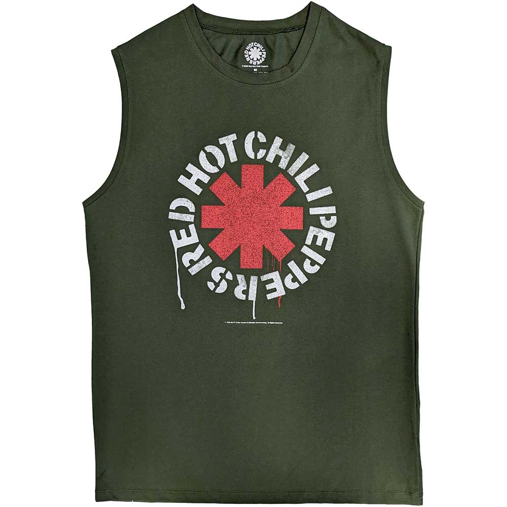 Red Hot Chili Peppers Unisex Tank T-Shirt: Stencil Tank T-Shirt