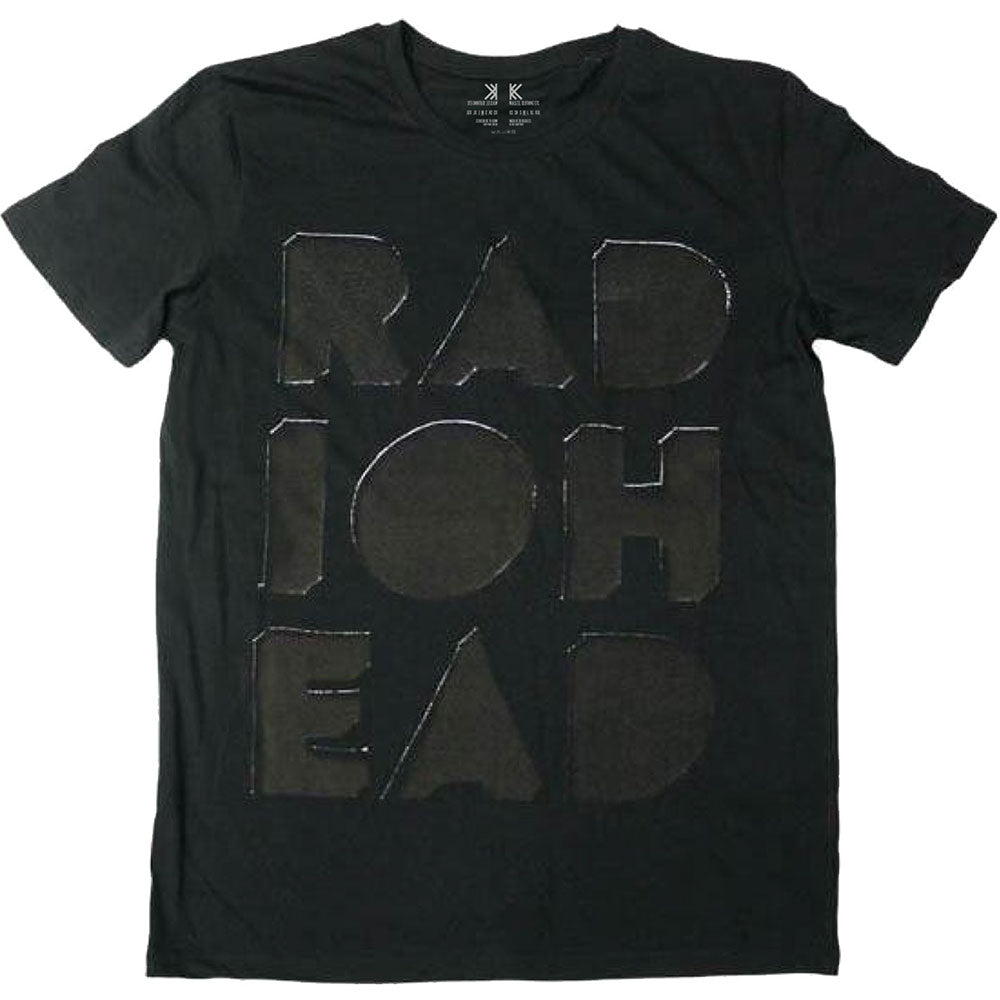 Radiohead Unisex T-Shirt: Note Pad (Debossed) T-Shirt