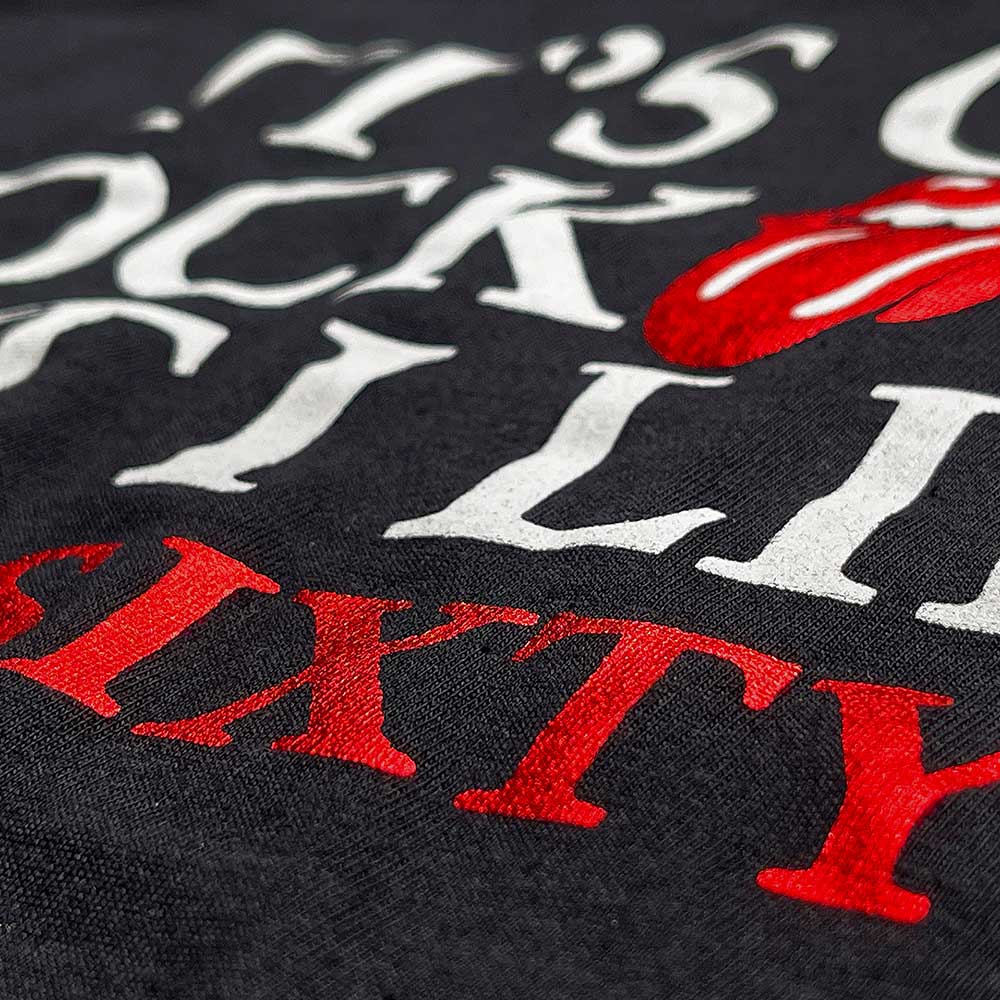 The Rolling Stones Unisex T-Shirt: Sixty It's only R&R but I like it (Foiled) T-Shirt