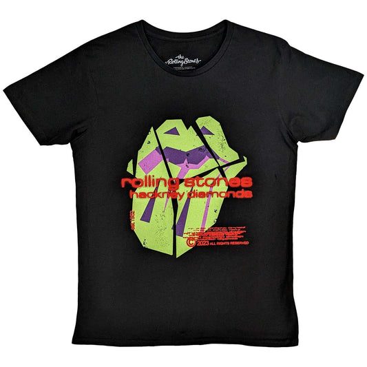 Een foto van een T-Shirt van The Rolling Stones.