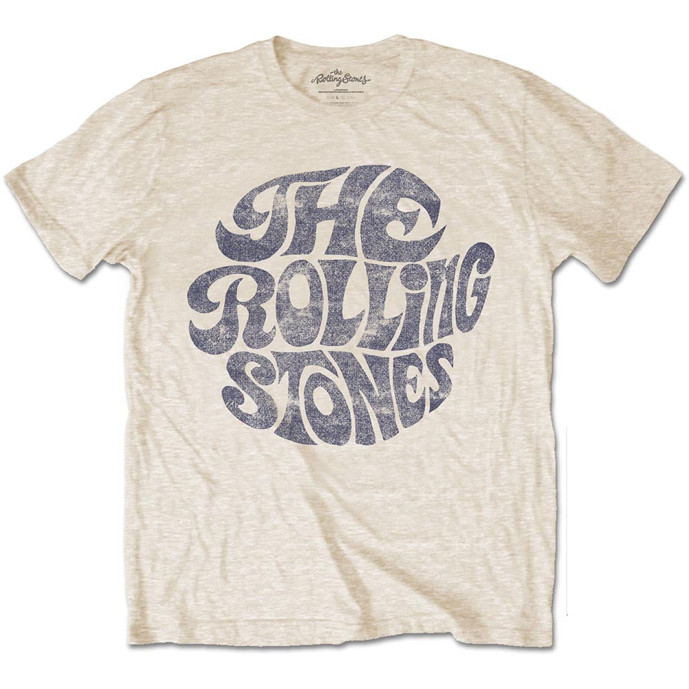 The Rolling Stones Unisex T-Shirt: Vintage 1970s Logo T-Shirt