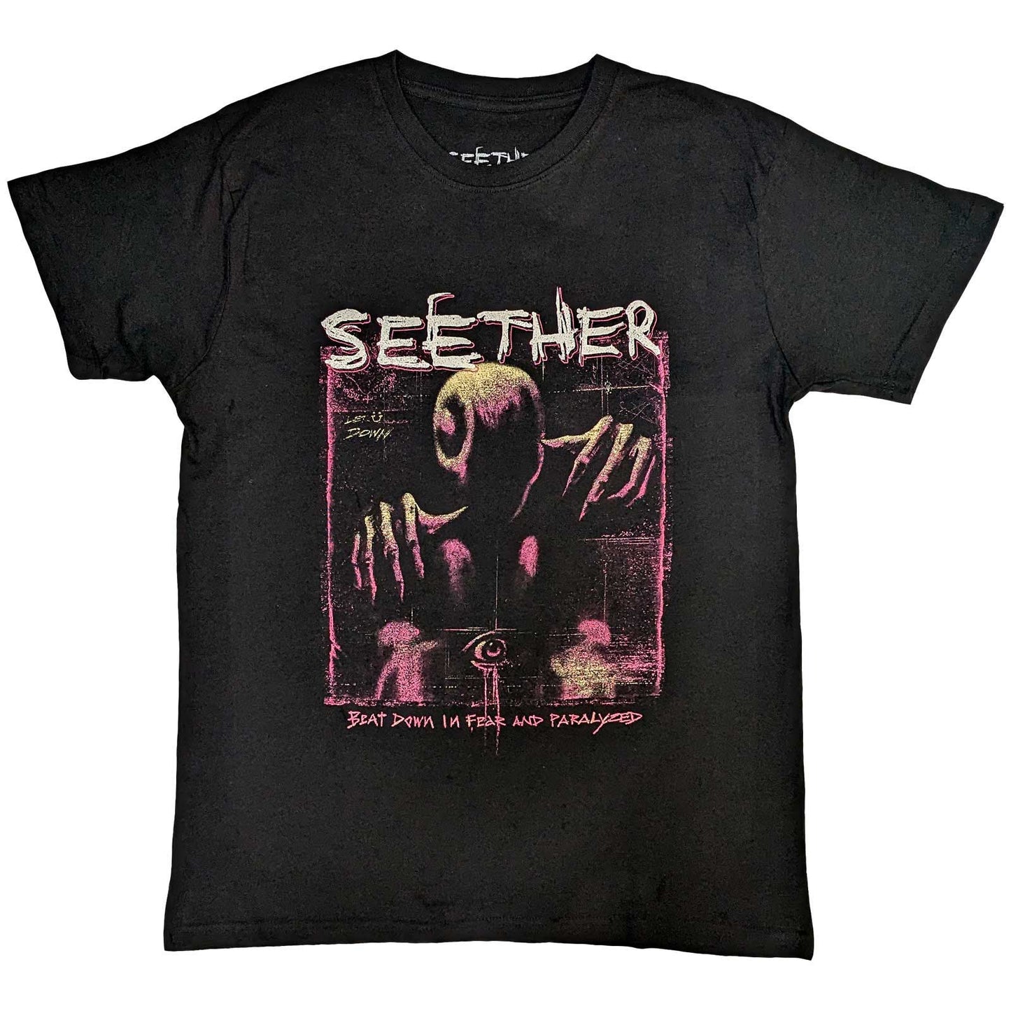 Een foto van een T-Shirt van Seether.