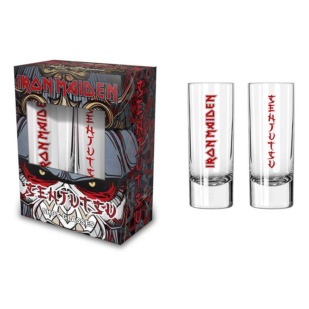 Iron Maiden Shot Glass: Senjutsu Shot Glass