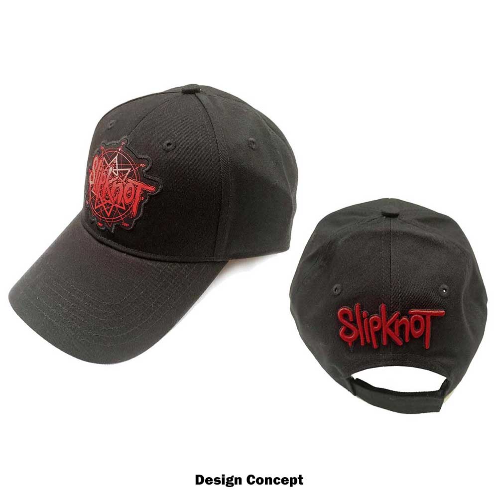 Slipknot Unisex Baseball Cap: Logo (Back Logo) Baseballpet