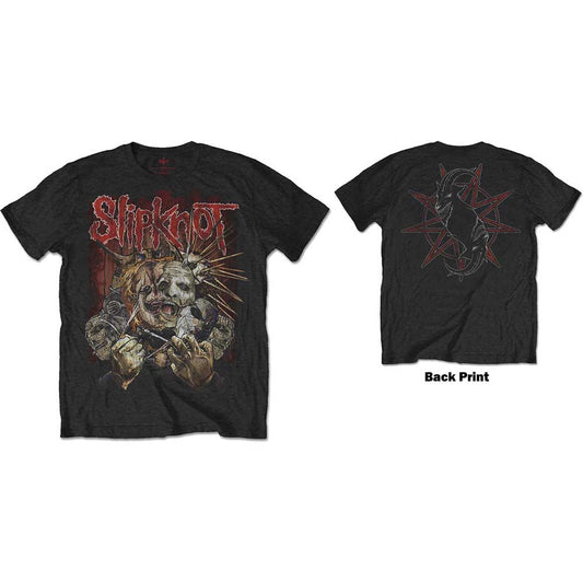 Slipknot Unisex T-Shirt: Torn Apart (Back Print) T-Shirt